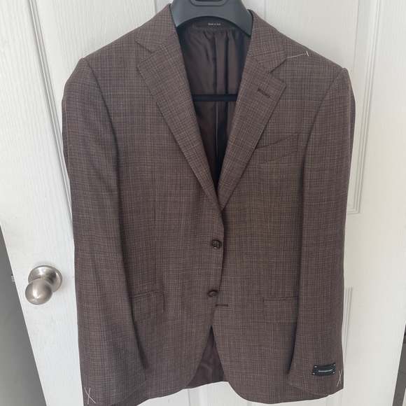 Ermenegildo Zegna blazer brand new size 48R or size M brown - Picture 1 of 10